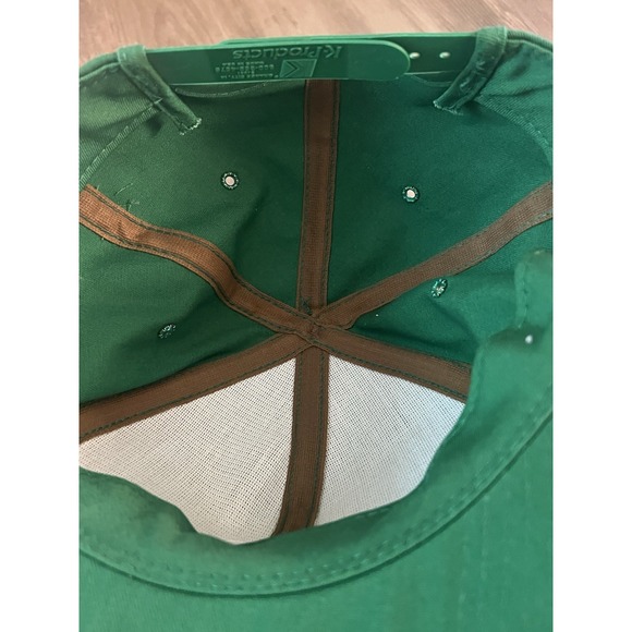 Pioneer Seed SnapBack Hat Green w/ Embroidered White Logo One Size Fits Most - Picture 5 of 5